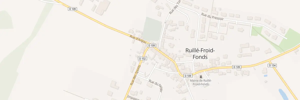 Plan du 27 Rue d’Anjou à Ruillé-Froid-Fonds