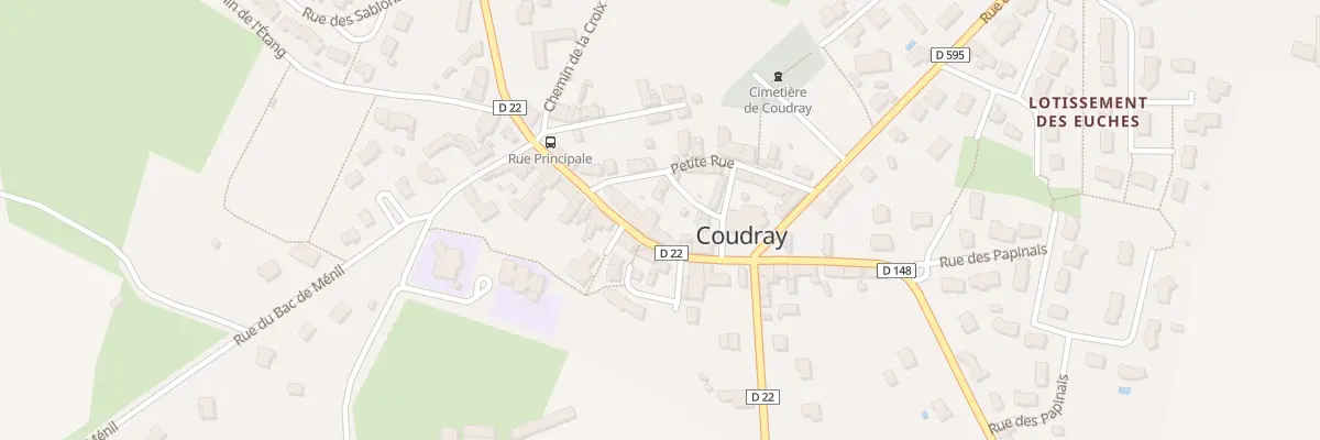 Plan du 5T Rue Principale à Coudray