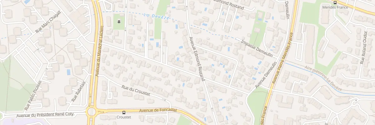 Plan du 19 Av Franklin Roosevelt à Mérignac