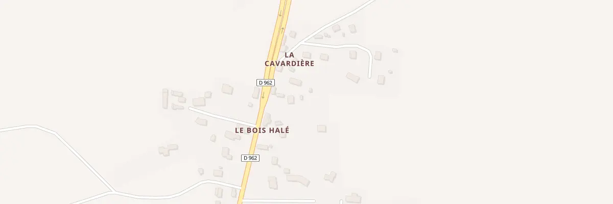 Plan du 253 Rte de Céaucé à Domfront en Poiraie