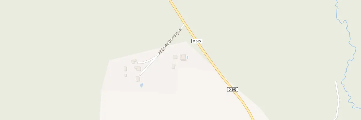Plan du 71 All de Domingue à Campagne
