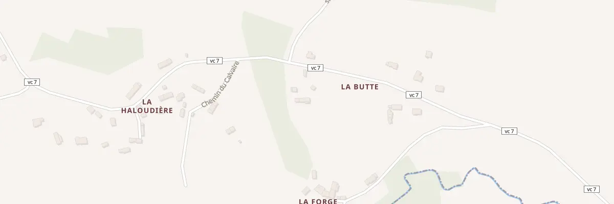 Plan du 86 La Butte à Saint-Clair-de-Halouze