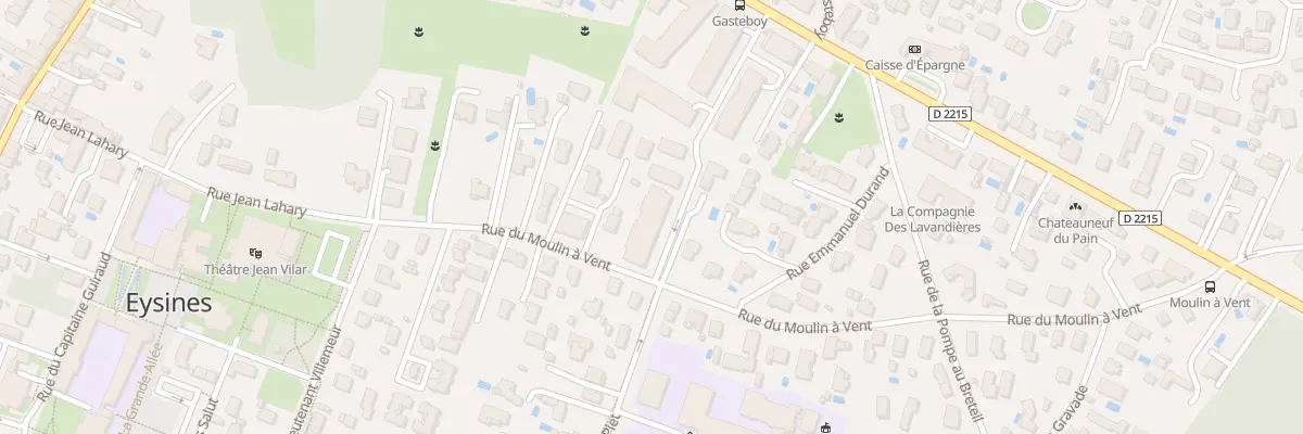 Plan du 14 Rue Louise Michel à Eysines