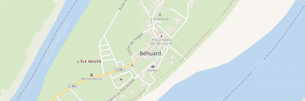 Plan du 5 Rue du Chevalier Buhard à Béhuard