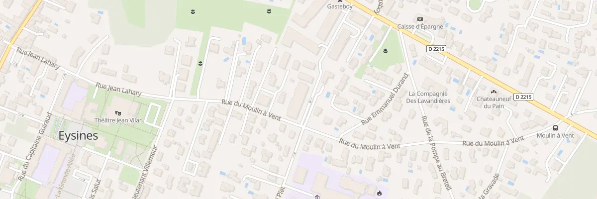 Plan du 15 Rue Louise Michel à Eysines