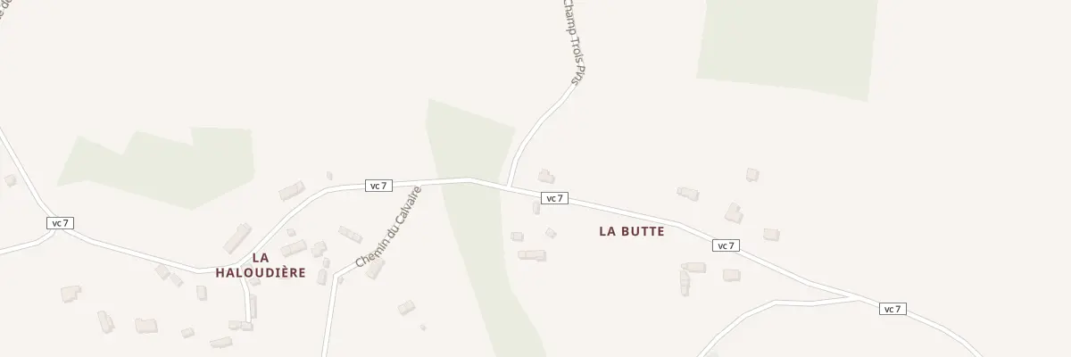 Plan du 89 La Butte à Saint-Clair-de-Halouze