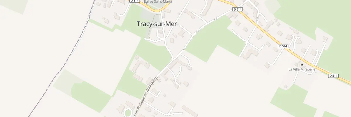 Plan du 5 Rue Philippe de Bourgoing à Tracy-sur-Mer