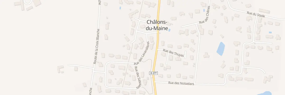 Plan du 4 Rue des Lavandières à Châlons-du-Maine
