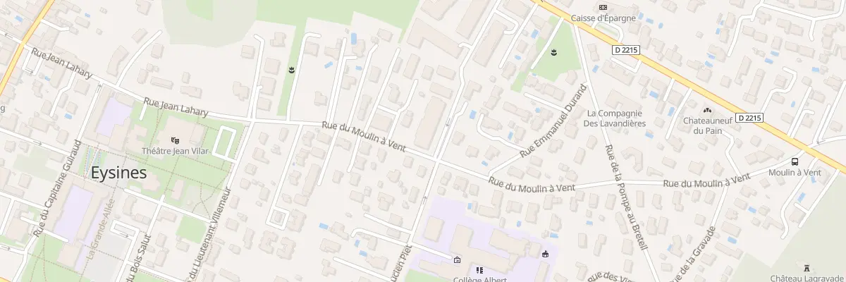 Plan du 20 Rue Louise Michel à Eysines