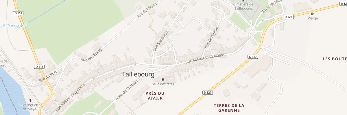Plan du 81 Rue Alienor d’Aquitaine à Taillebourg