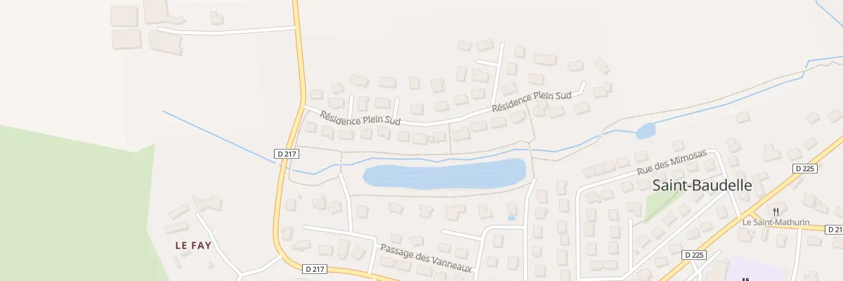 Plan du 7 Res Plein Sud à Saint-Baudelle
