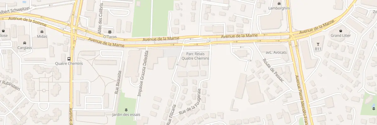 Plan du 16 Rue du Plantey à Mérignac