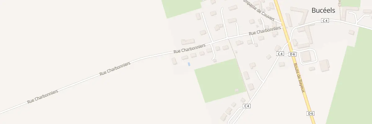 Plan du 10 Che Charbonnier à Bucéels