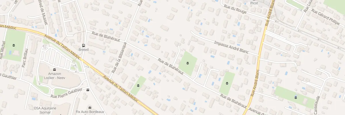 Plan du 28 Rue de Blaheraut à Eysines
