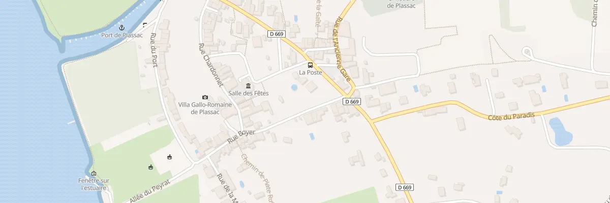 Plan du 311 Le Rey-Sud à Plassac