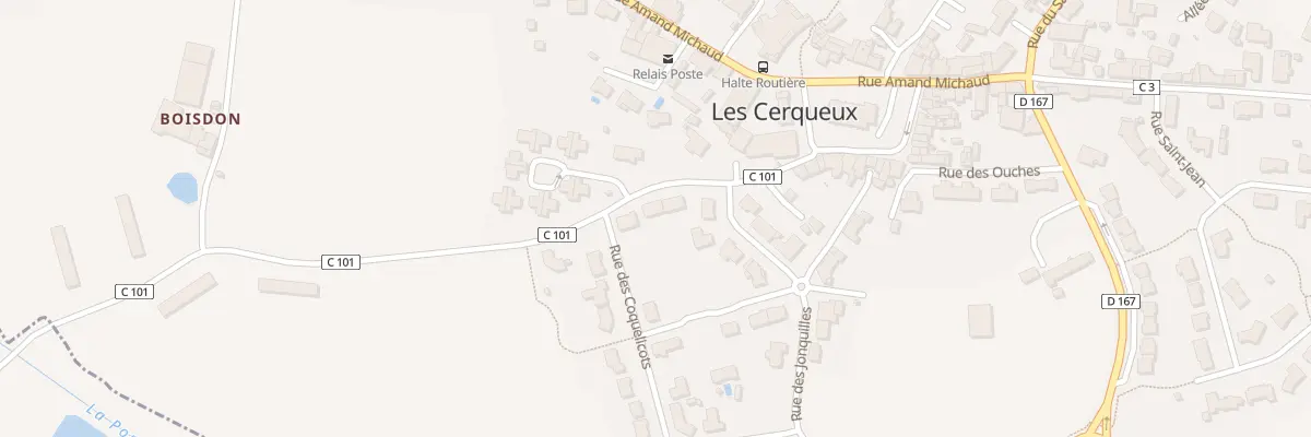 Plan du 37 Rue de l’Église aux Cerqueux