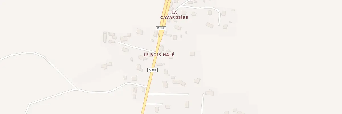 Plan du 307 Rte de Céaucé à Domfront en Poiraie