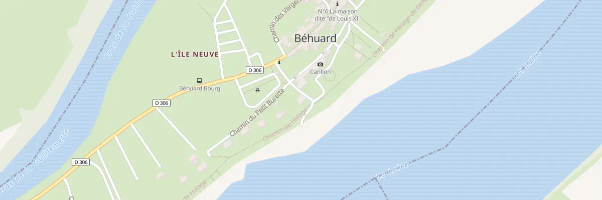 Plan du 1 Che du Petit Burette à Béhuard