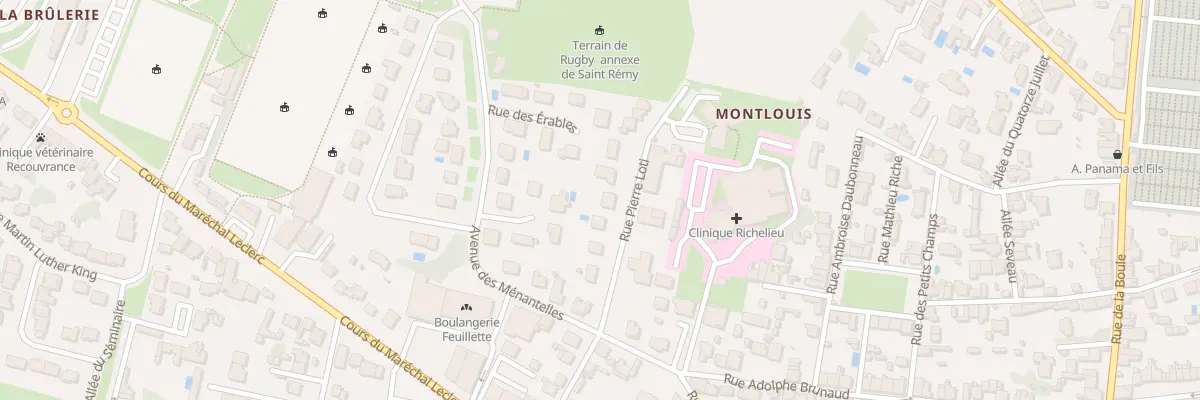 Plan du 17 Rue Pierre Loti à Saintes