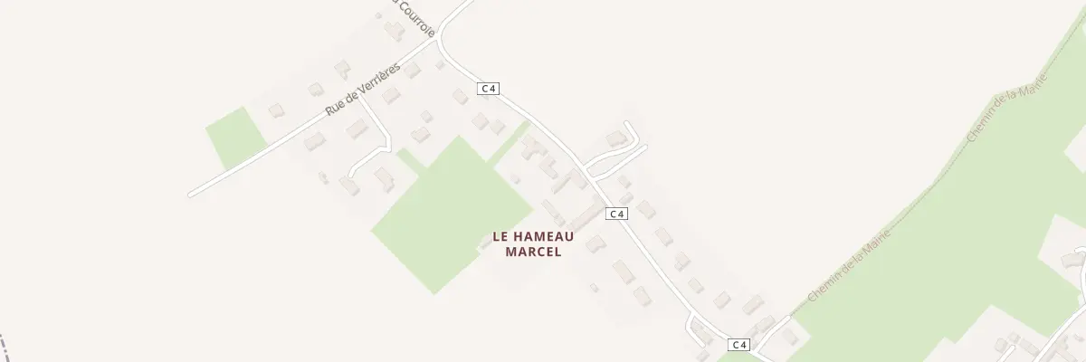 Plan du 8 Rue du Hameau Marcel à Bucéels