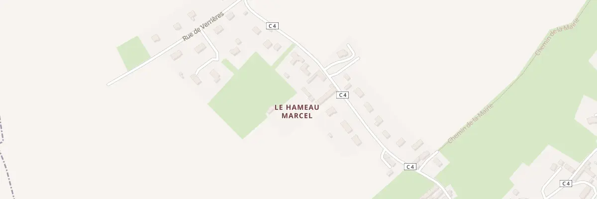 Plan du 10 Rue du Hameau Marcel à Bucéels