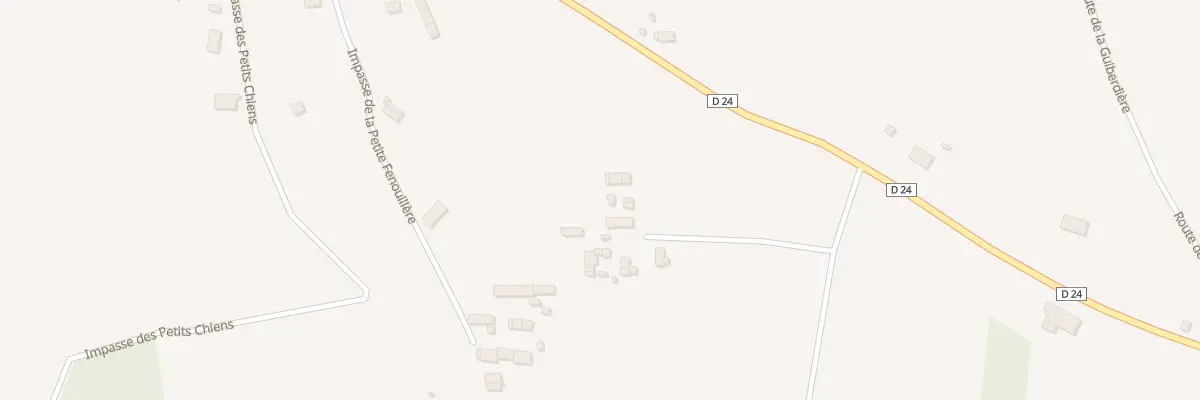 Plan du 2 Imp de la Fenouillère à Ceaucé