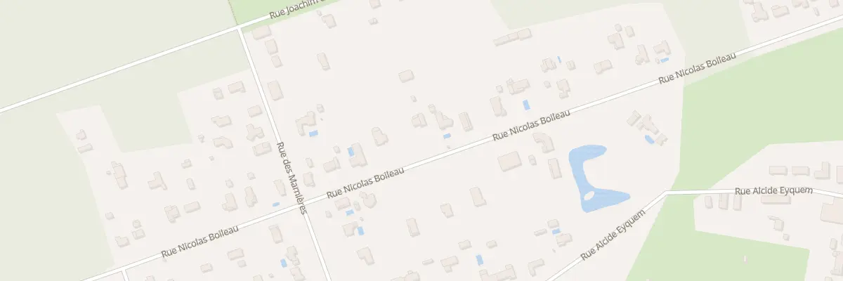 Plan du 47 Rue Nicolas Boileau à Blanquefort