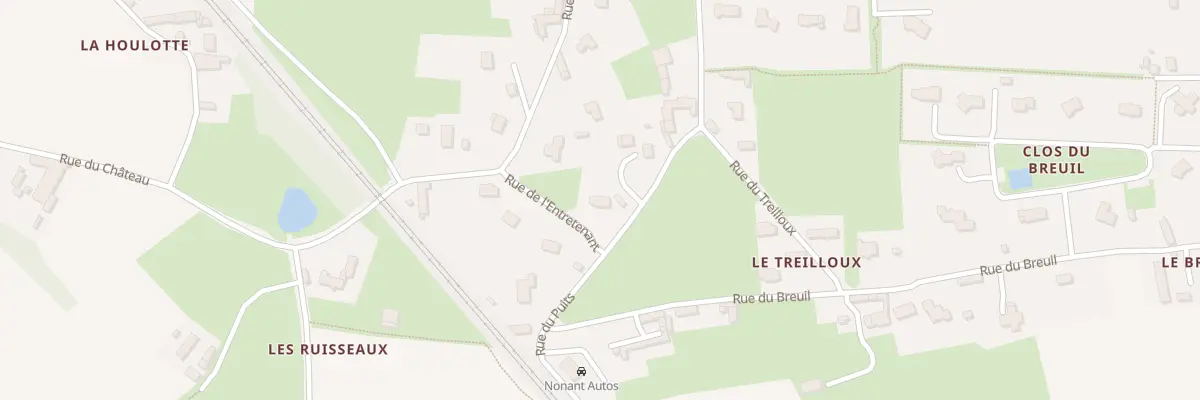 Plan du 6 Rue du Puits à Nonant