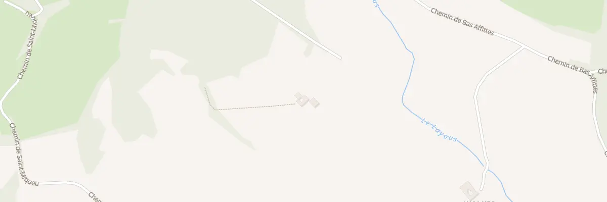 Plan du 5035 Che de Bas Affittes à Lucq-de-Béarn