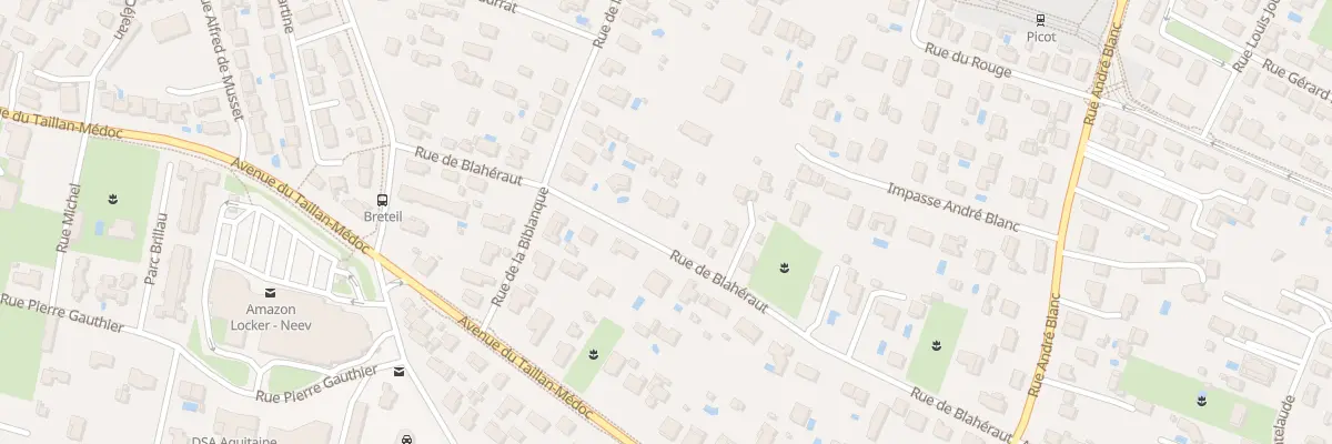 Plan du 36 Rue de Blaheraut à Eysines