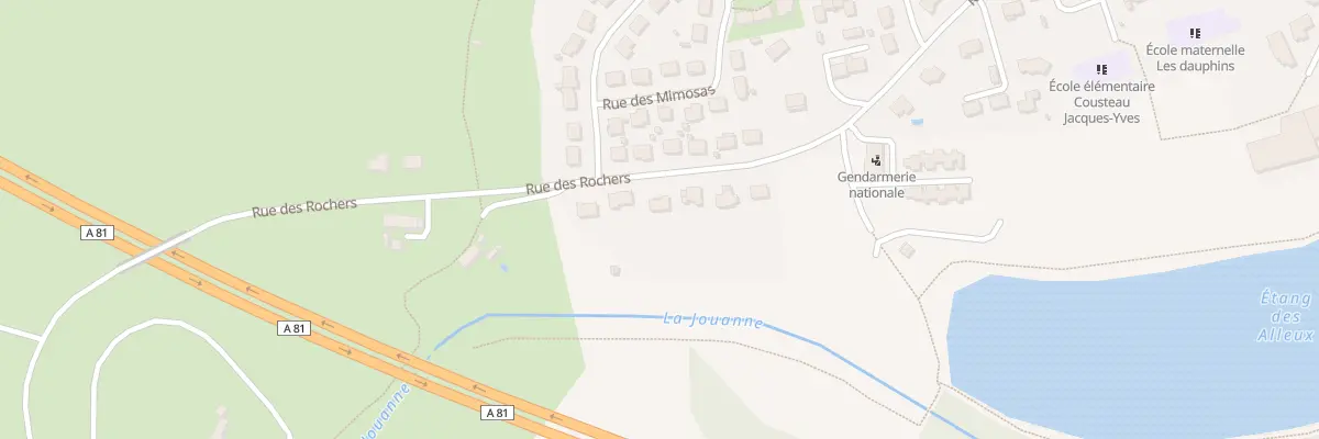 Plan du 23 Rue des Rochers à Argentré