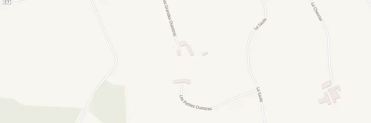 Plan du 1 Les Grandes Ouestres à Fromentières