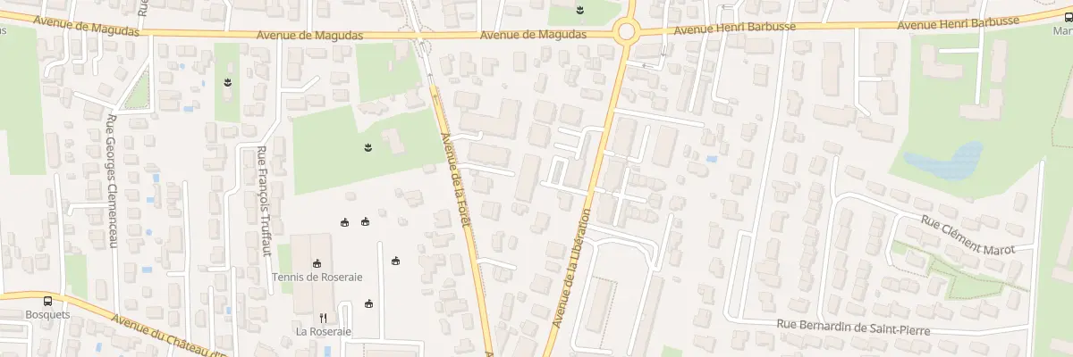 Plan du 118B Av de la Libération à Mérignac