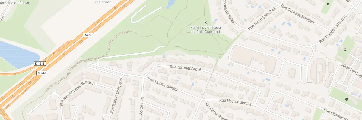 Plan du 50 Rue Gabriel Faure à Eysines