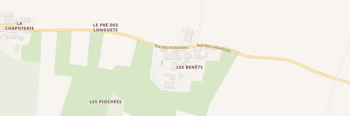 Plan du 8 Rue des Roseaux à Torxé