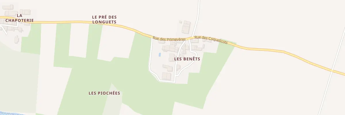 Plan du 14A Rue des Roseaux à Torxé
