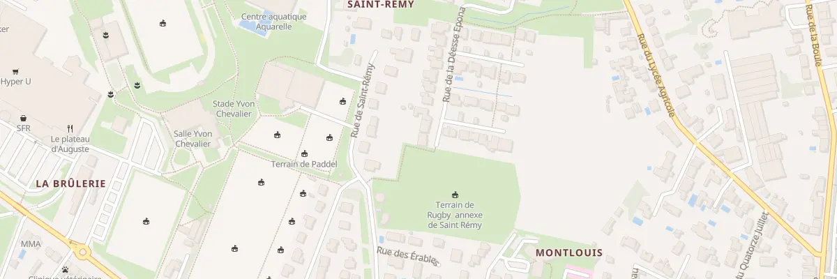 Plan du 48 Rue de la Déesse Epona à Saintes
