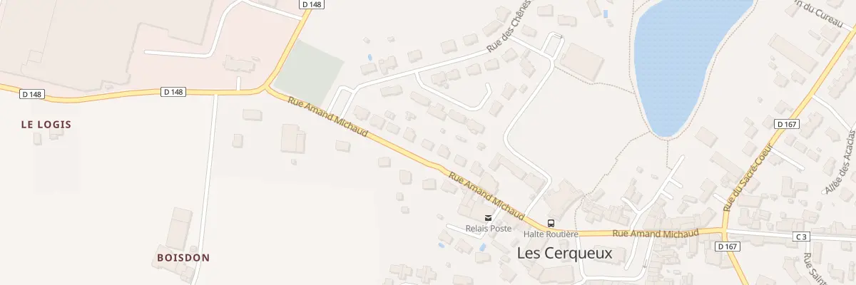 Plan du 32 Rue Amand Michaud aux Cerqueux