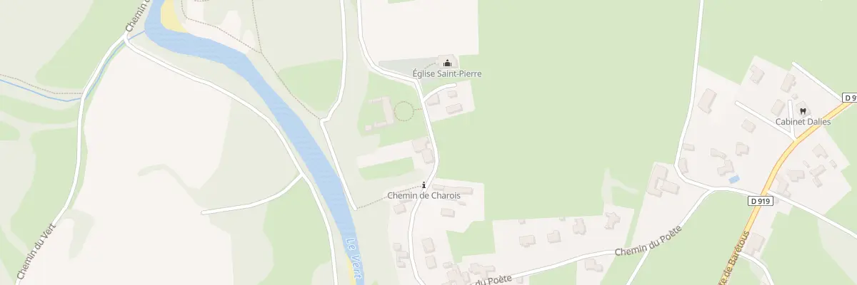 Plan du 487 Che des Charrois à Oloron-Sainte-Marie