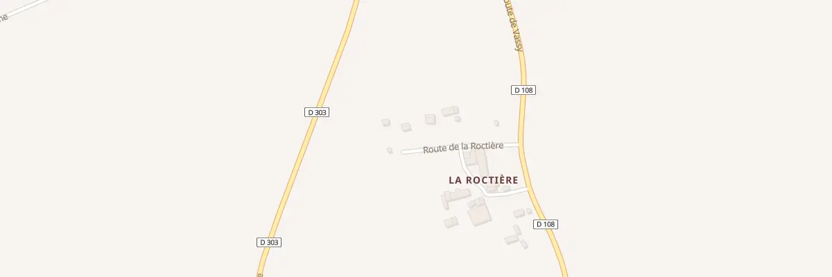 Plan du 5142 La Roctiere -St Vigor Mzts à Terres de Druance