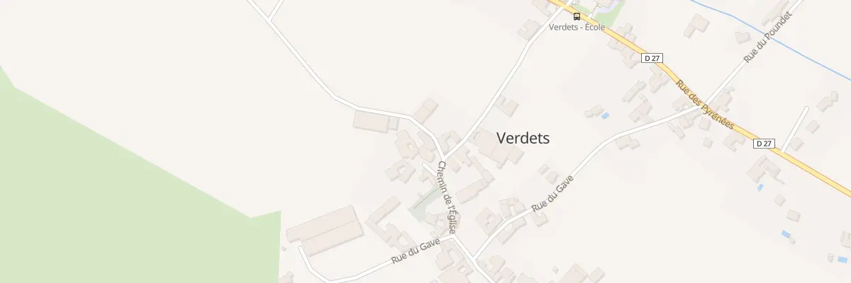 Plan du 10 Rue de l’Eglise à Verdets
