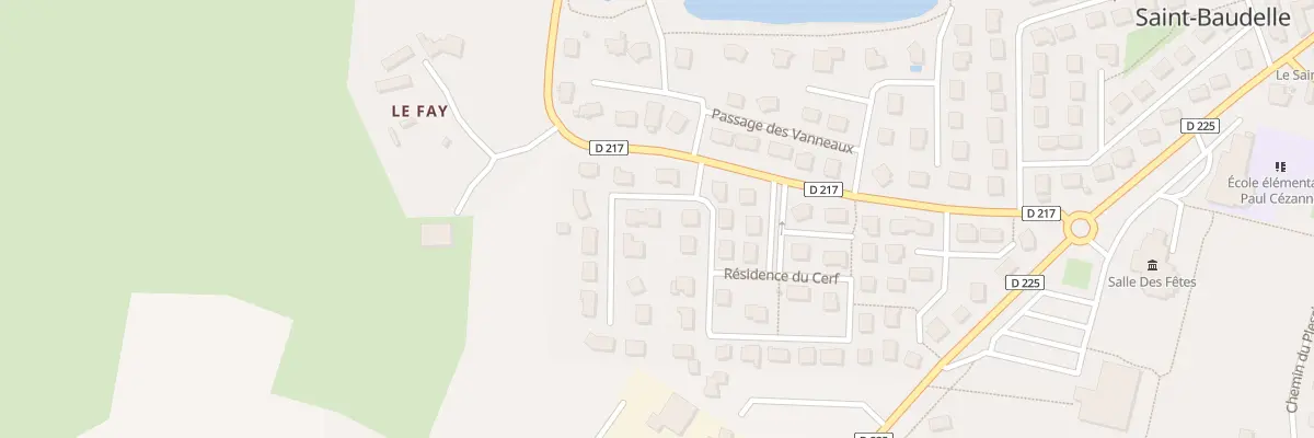 Plan du 12B Res des Biches à Saint-Baudelle