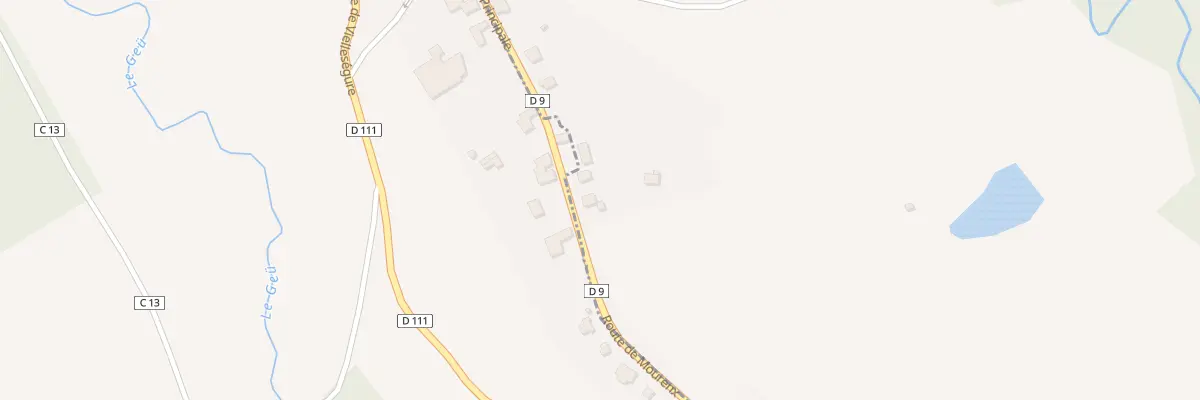 Plan du 5267 Rte Lagor à Abidos
