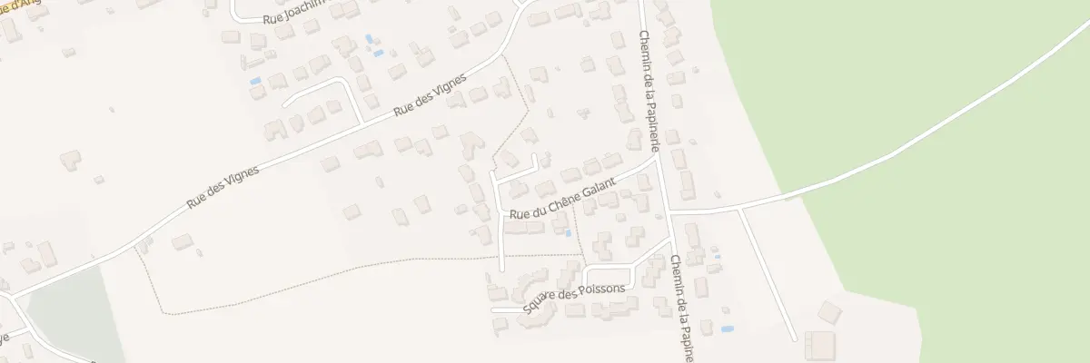 Plan du 10 Rue du Chêne Galant à Rochefort-sur-Loire