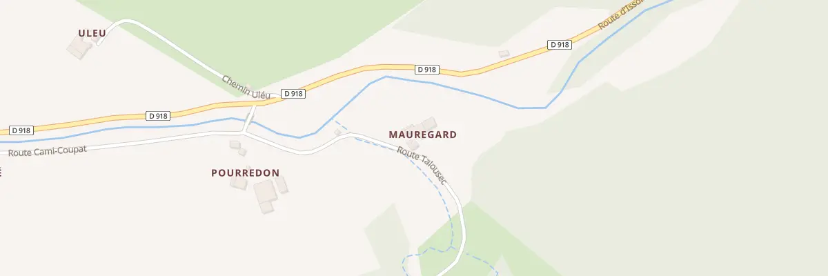 Plan du 270 Rte Talousec à Issor