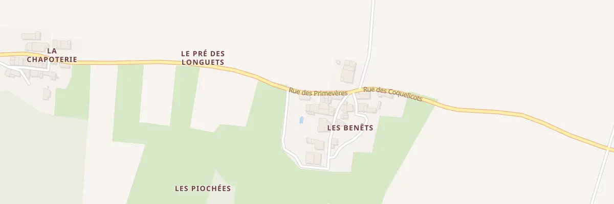 Plan du 11 Rue des Primeveres à Torxé