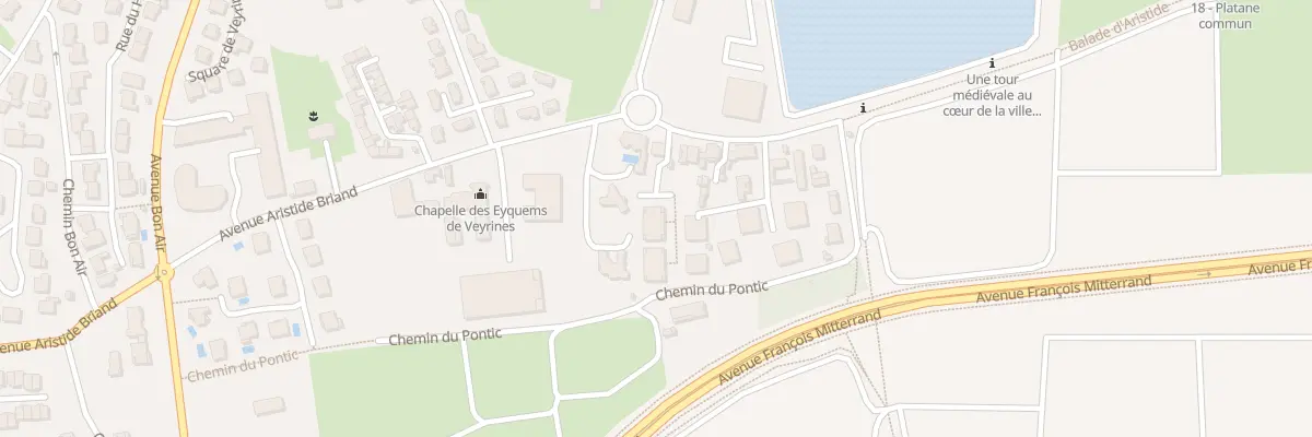 Plan du 288 Av Aristide Briand à Mérignac