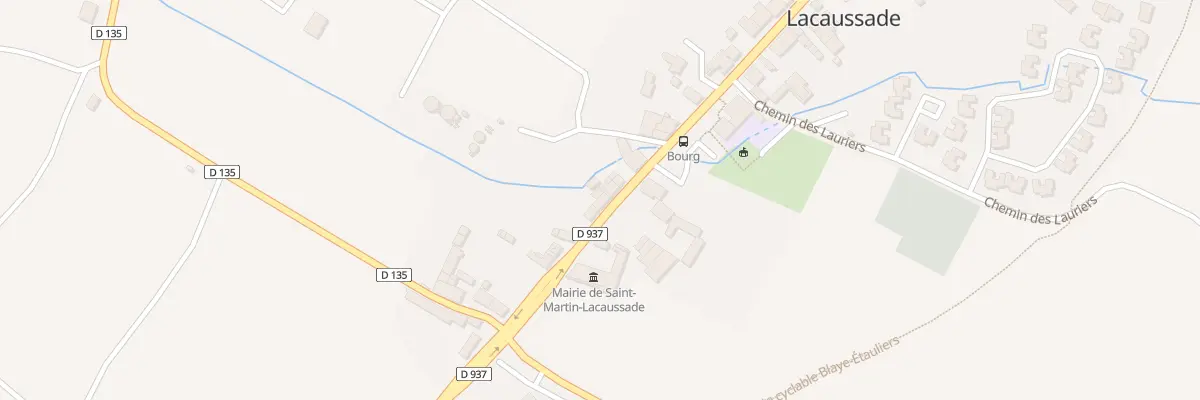 Plan du 23 Voie Romaine à Saint-Martin-Lacaussade