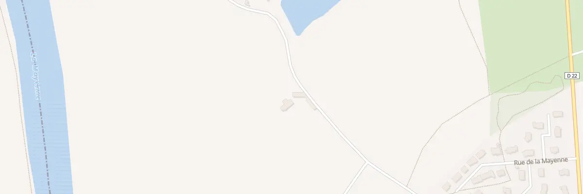 Plan du 1 La Métairie à Daon