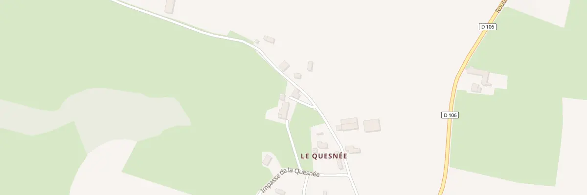 Plan du 4 Imp de la Quesnee - St Jean Le à Terres de Druance